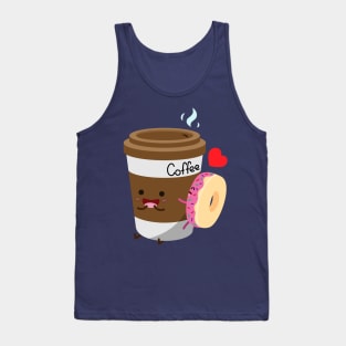 Coffee and Donut Tank Top